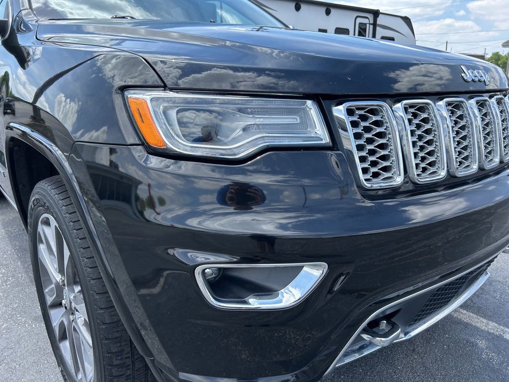 Used 2018 Jeep Grand Cherokee Overland with VIN 1C4RJFCG2JC228579 for sale in Lebanon, IN