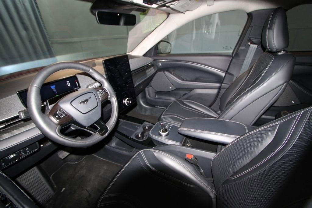 Used 2021 Ford Mustang Mach-E Premium AWD with VIN 3FMTK3SS7MMA00468 for sale in Lebanon, IN