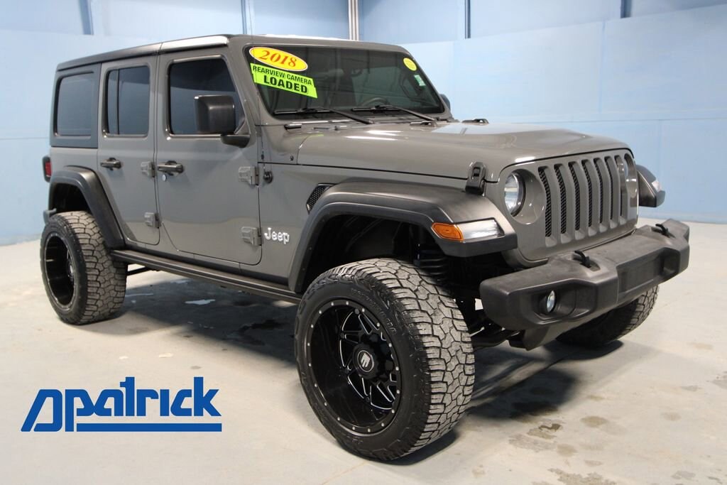Used 2018 Jeep Wrangler Unlimited Sport 4D Sport Utility