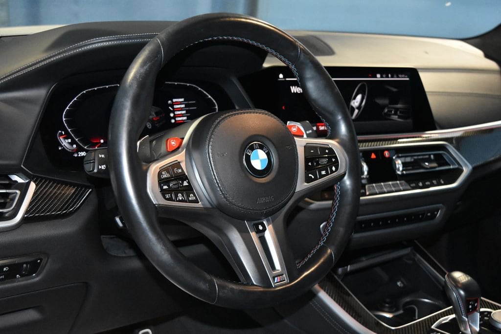 Used 2023 BMW X5 M Base with VIN 5YMJU0C06P9R67097 for sale in Evansville, IN