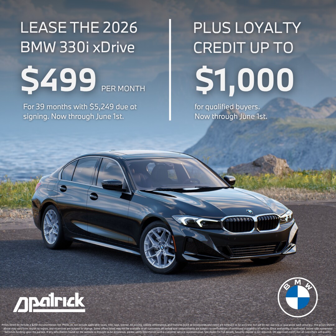 New BMW 330i at D-Patrick BMW