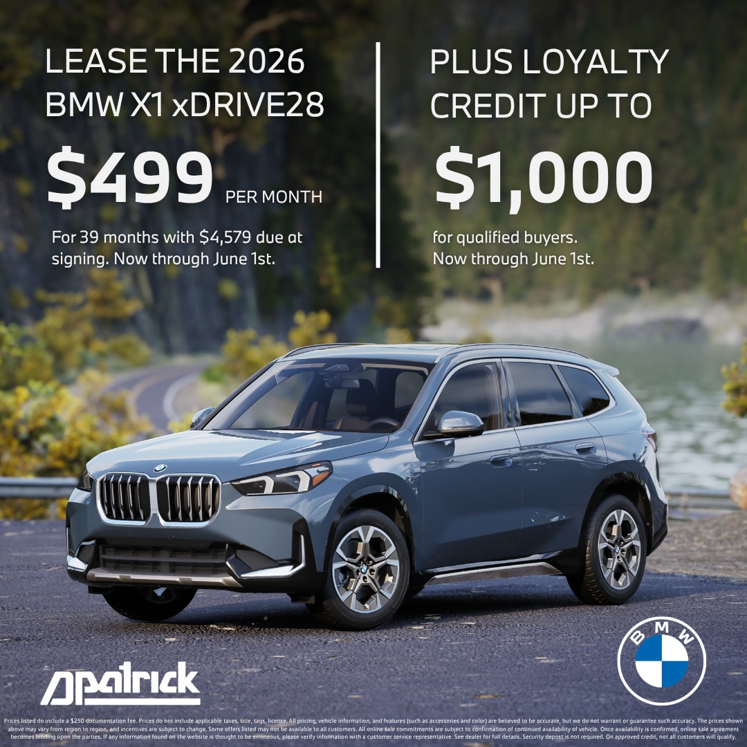New BMW X1 at D-Patrick BMW