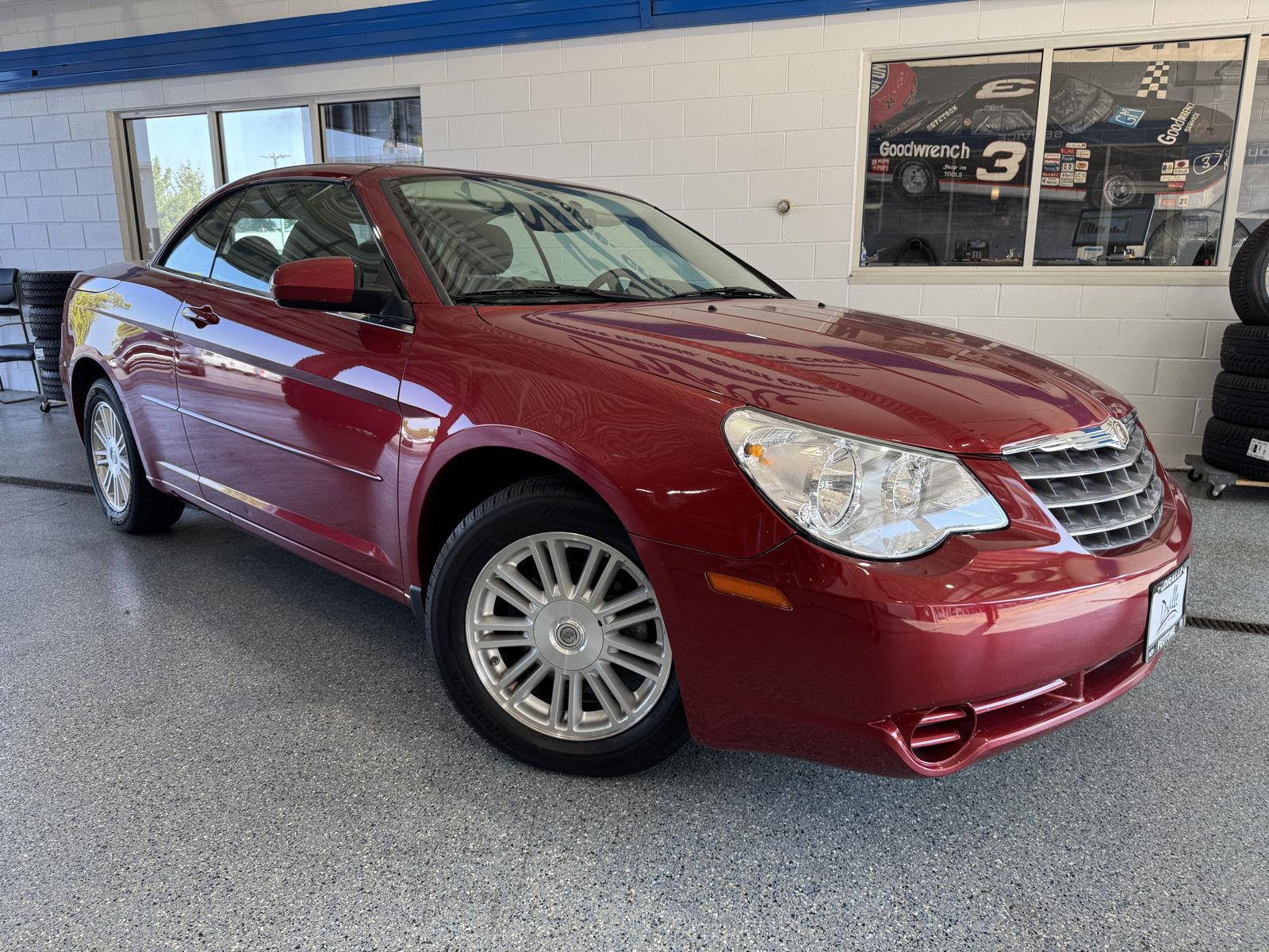 Used 2008 Chrysler Sebring Touring with VIN 1C3LC55R48N635041 for sale in Peotone, IL