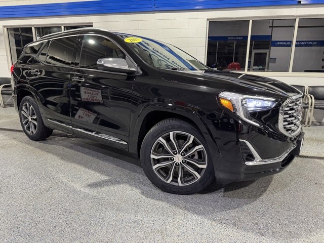Used 2018 GMC Terrain Denali with VIN 3GKALXEX5JL193054 for sale in Peotone, IL