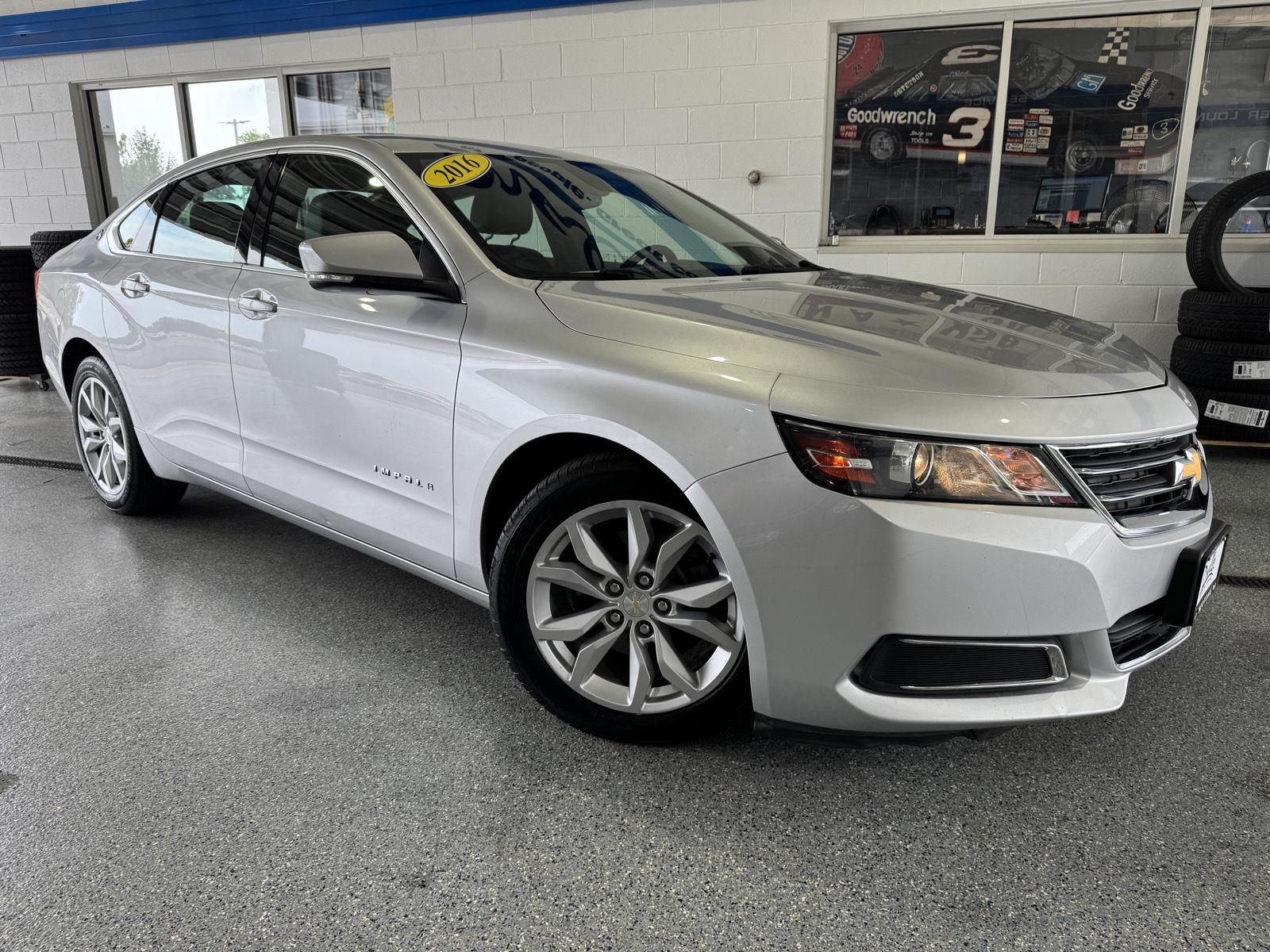 Used 2016 Chevrolet Impala 1LT with VIN 2G1105SA5G9181967 for sale in Peotone, IL