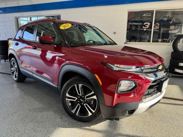 Used 2021 Chevrolet Trailblazer LT with VIN KL79MPS20MB089563 for sale in Peotone, IL