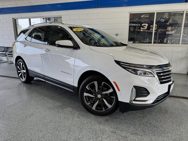 Used 2022 Chevrolet Equinox Premier with VIN 2GNAXNEV1N6137794 for sale in Peotone, IL