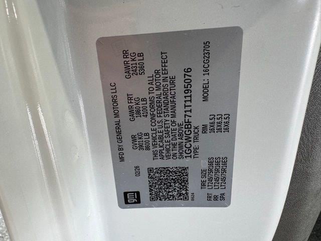2026 Chevrolet Express Cargo Work Van - Photo 21