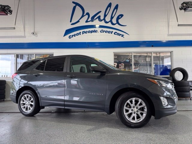 Used 2020 Chevrolet Equinox LS with VIN 3GNAXHEV8LS674453 for sale in Peotone, IL