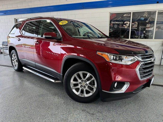 Used 2021 Chevrolet Traverse 3LT with VIN 1GNERHKW3MJ196101 for sale in Peotone, IL