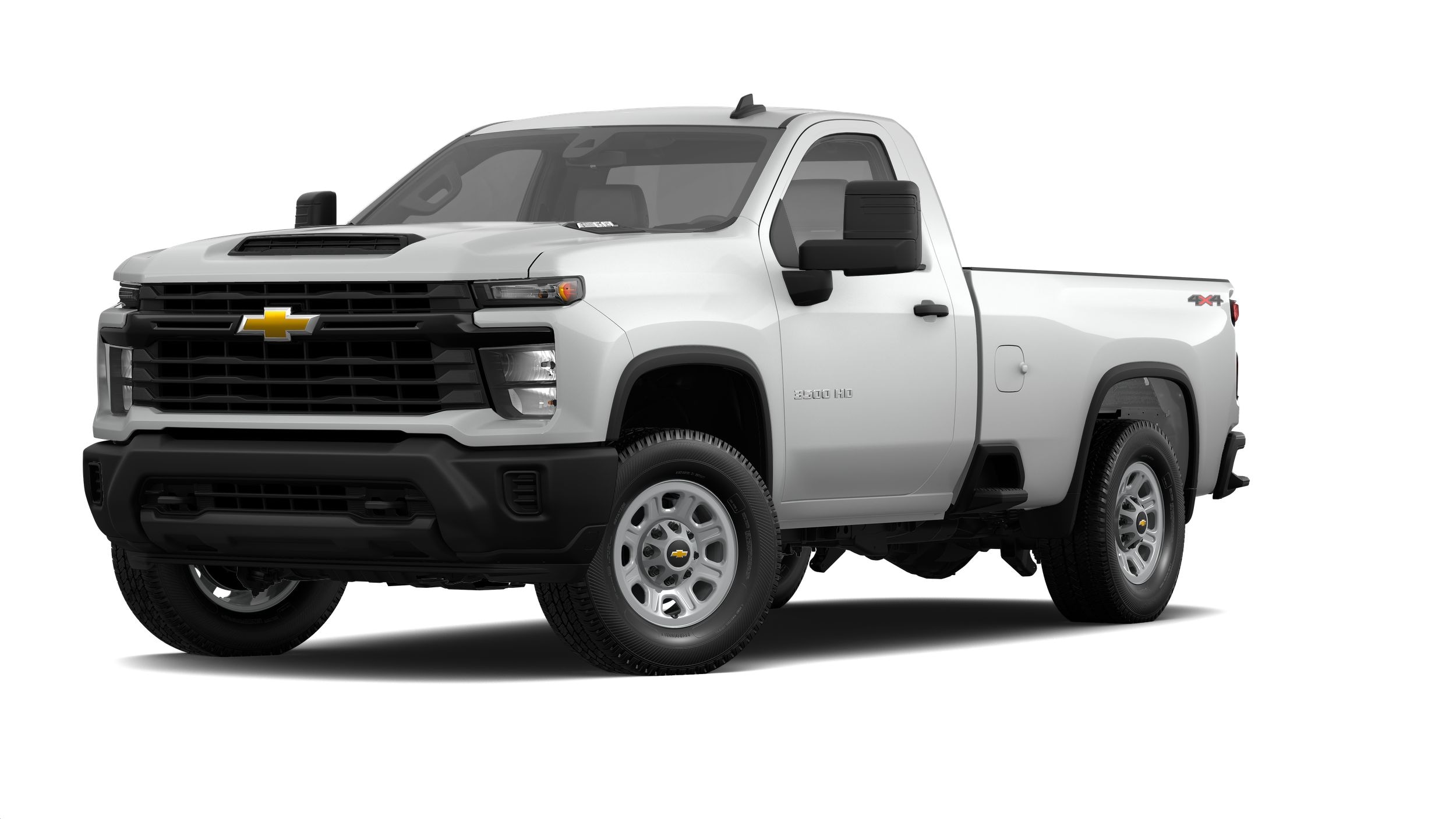 Silver 2024 Chevy Silverado 3500