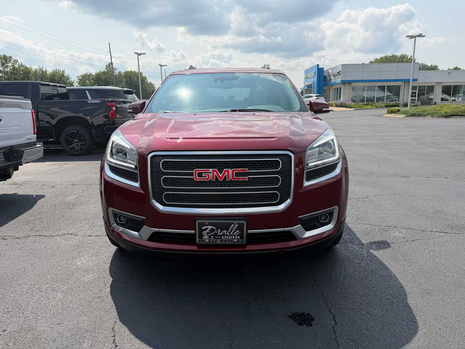 Used 2015 GMC Acadia SLT2 with VIN 1GKKVSKD4FJ304526 for sale in Watseka, IL