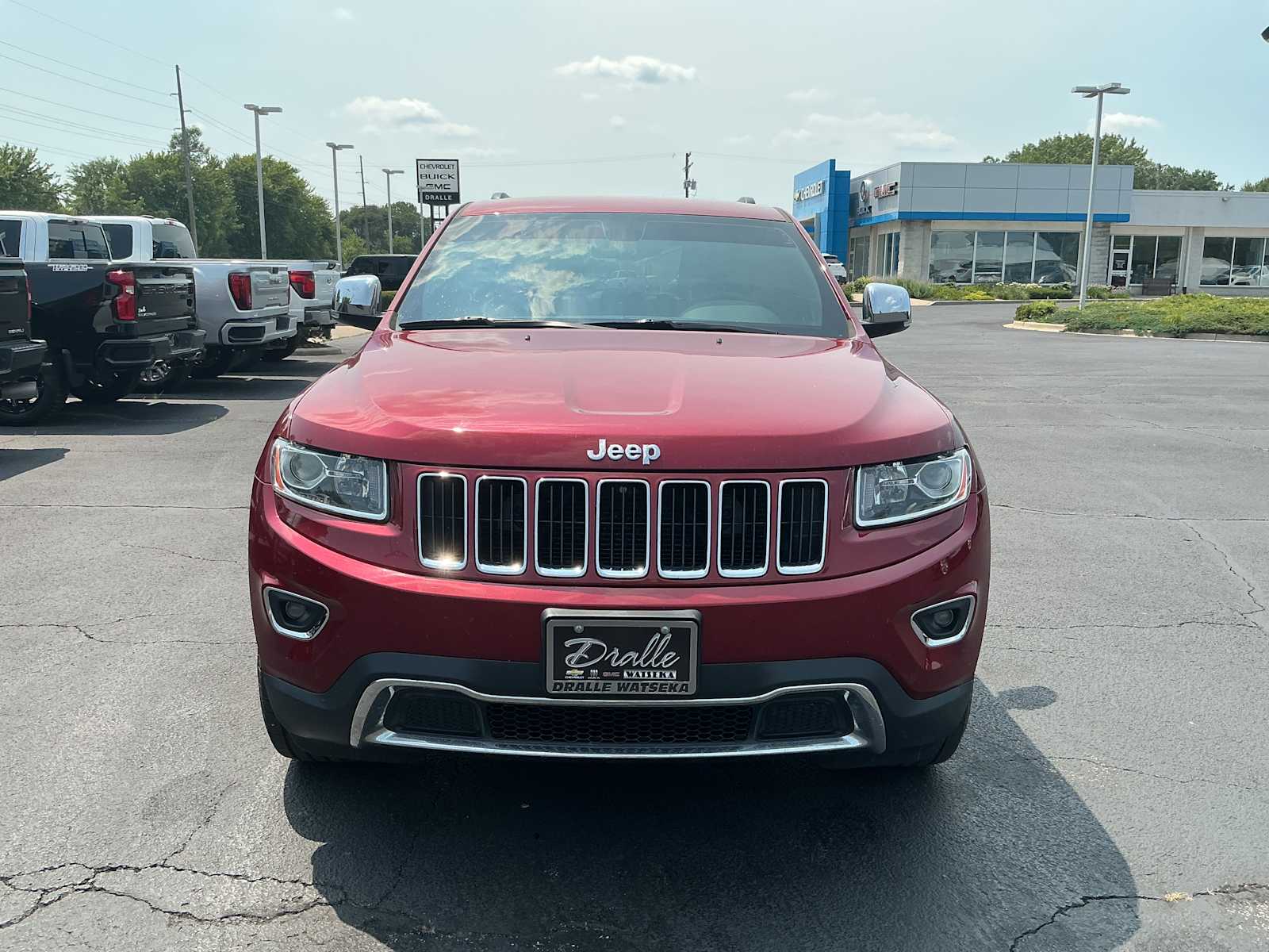 Used 2015 Jeep Grand Cherokee Limited with VIN 1C4RJFBG4FC107190 for sale in Watseka, IL