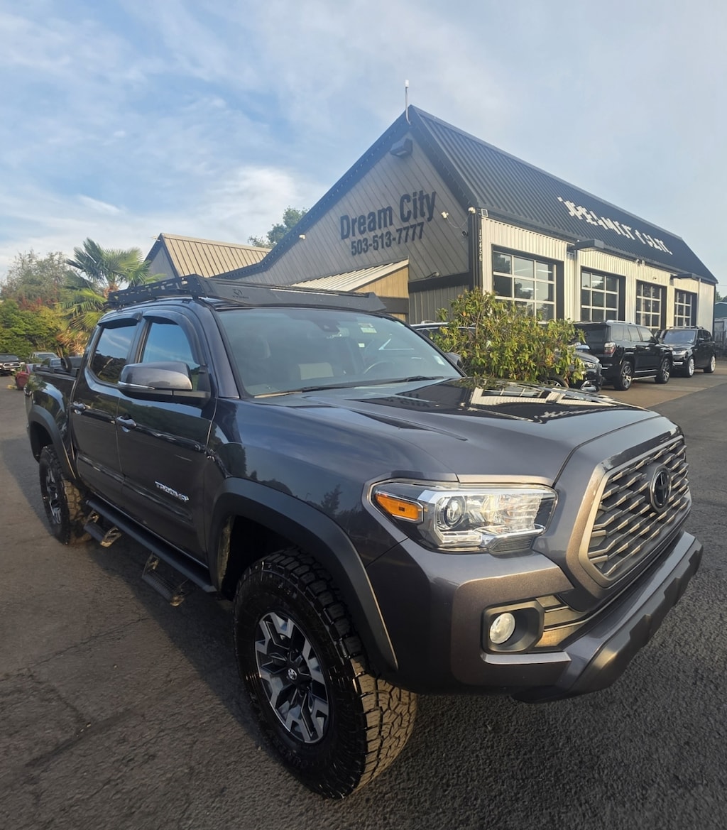 Used 2021 Toyota Tacoma 4wd Double Cab Trd Off-Road Pickup 4d 5 Ft Truck