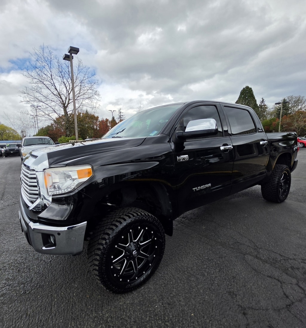 Used 2016 Toyota Tundra Crewmax Limited Pickup 4d 5 1/2 Ft 4wd Truck