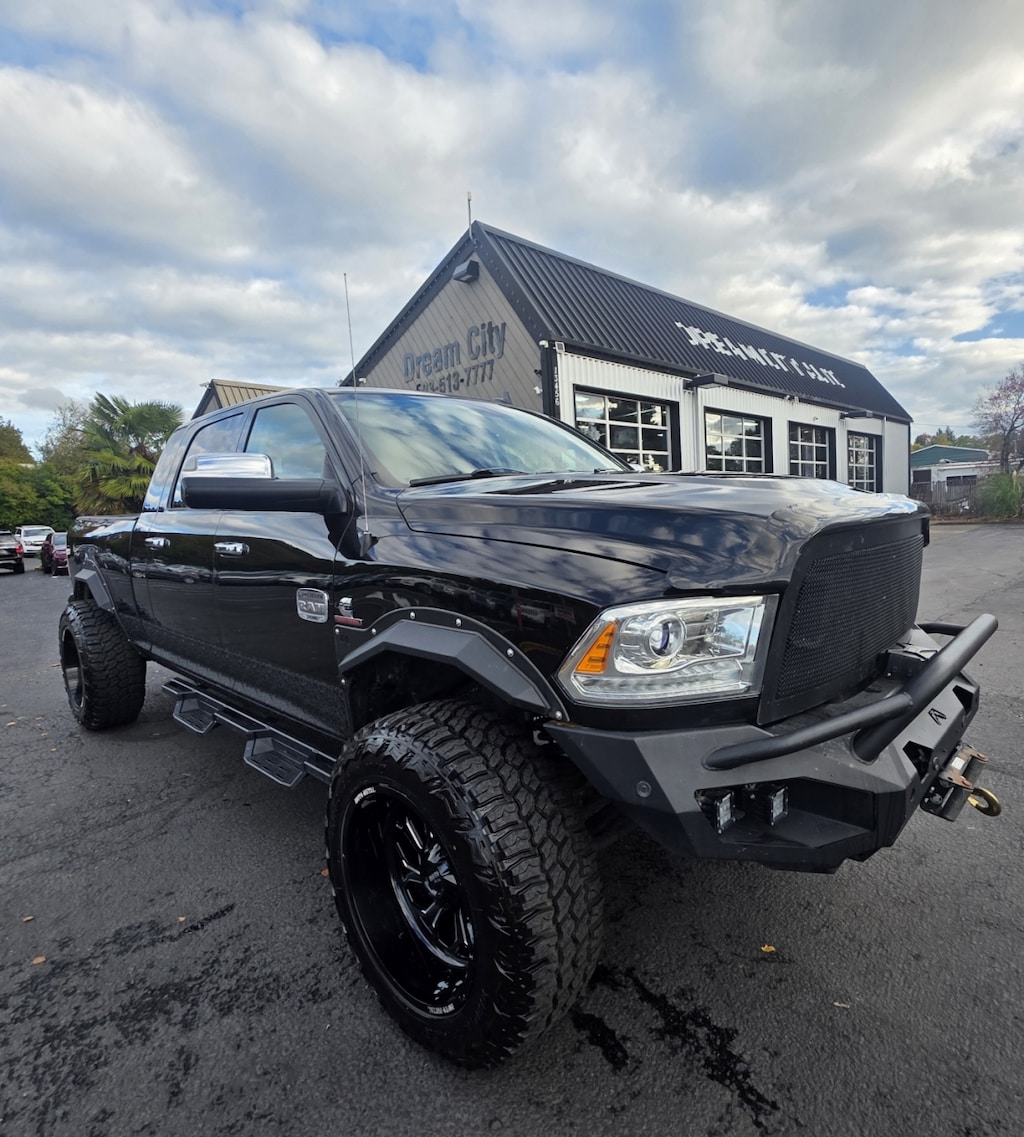 Used 2016 Ram 4wd 3500 Mega Cab Laramie Longhorn Pickup 4d 6 1/3 Ft Aisin 6-Speed Truck
