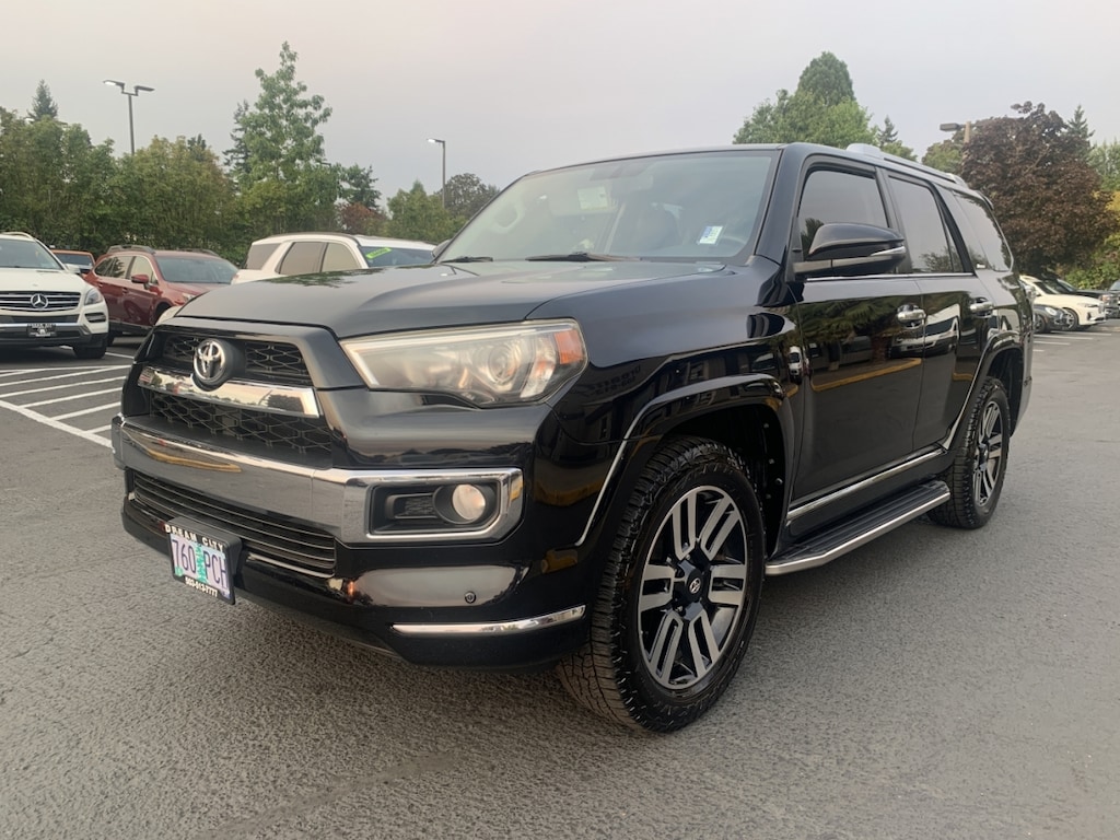 Used 2014 Toyota 4Runner 4wd Limited Sport Utility 4d Third Row Seat Sport Utility