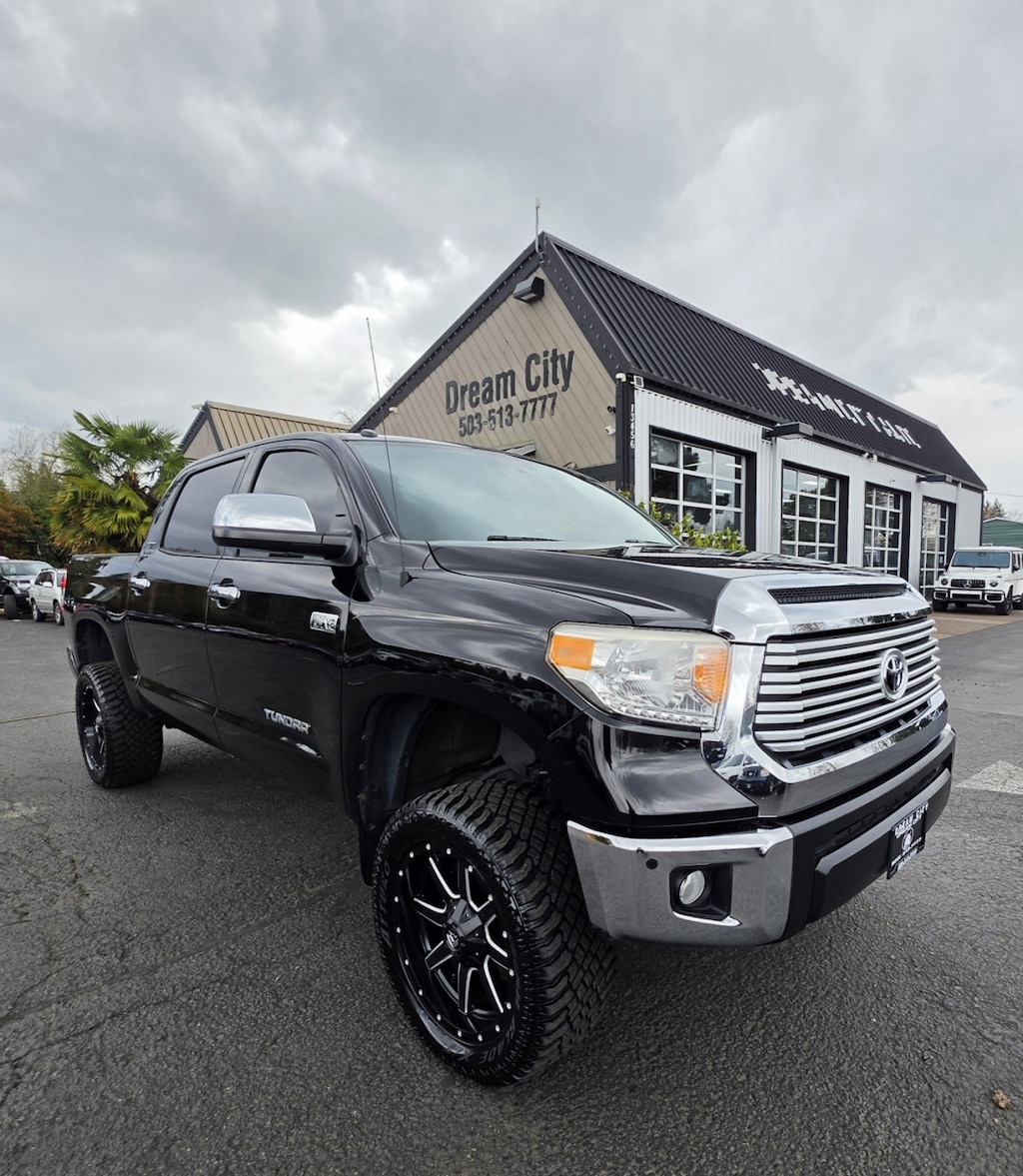 Used 2016 Toyota Tundra Crewmax Limited Pickup 4d 5 1/2 Ft 4wd Truck
