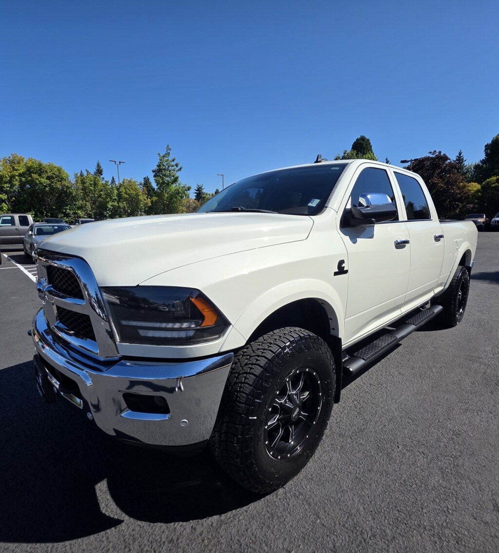 Used 2016 Ram 3500 Crew Cab 4wd Laramie Longhorn Pickup 4d 6 1/3 Ft Aisin Transmis Truck