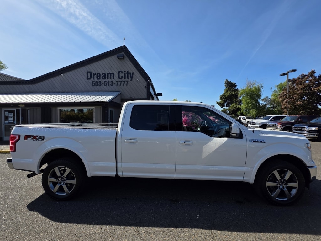 Used 2018 Ford F150 4wd Supercrew Cab Lariat Pickup 4d 6 1/2 Ft Truck