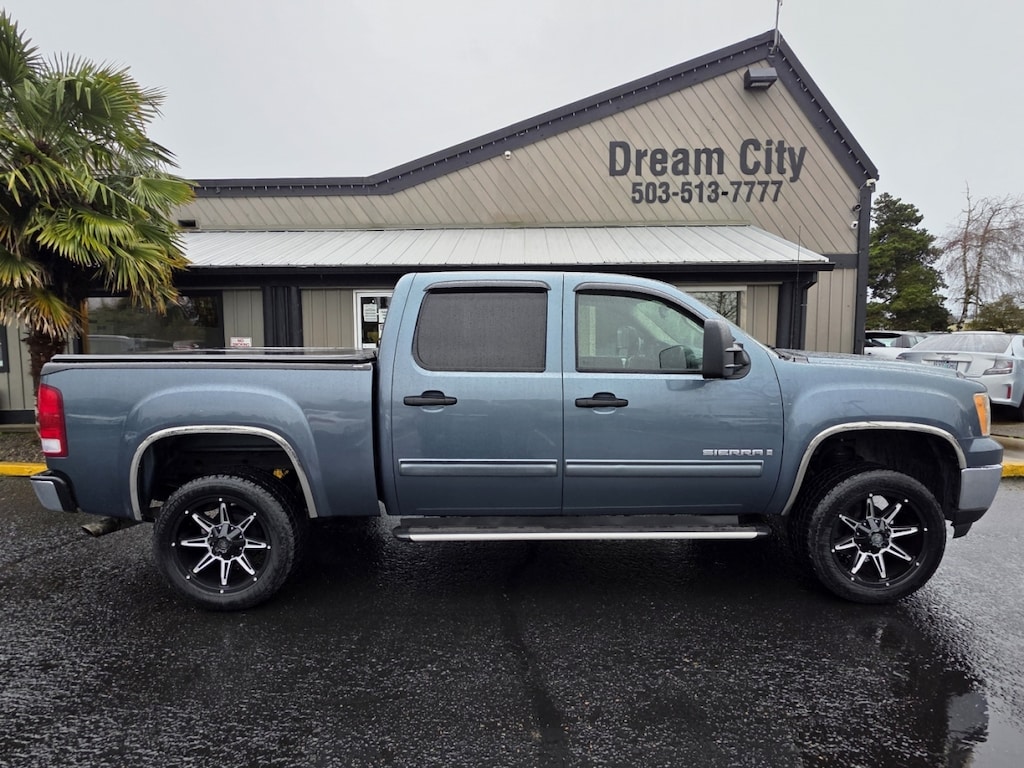 Used 2009 GMC Sierra 1500 Crew Cab Sle Pickup 4d 5 3/4 Ft 4wd Truck