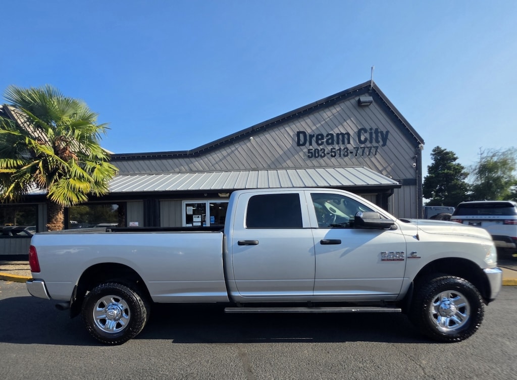 Used 2016 Ram 3500 Crew Cab Tradesman Pickup 4d 8 Ft Manual, 6-spd 1-Owner Truck