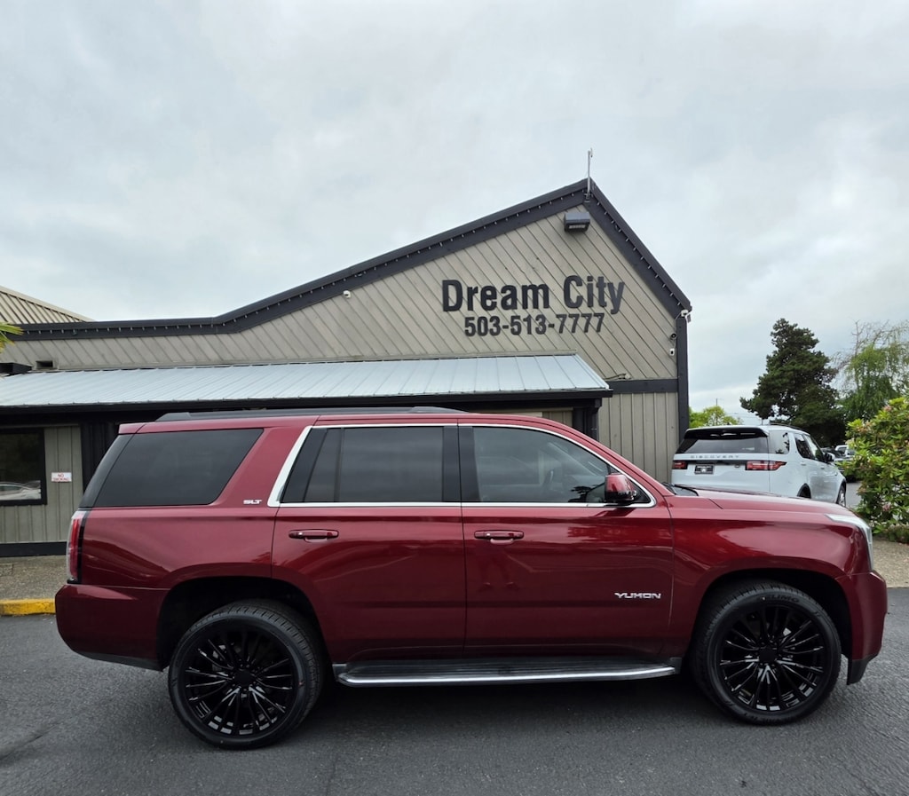 Used 2018 GMC Yukon Slt Sport Utility 4d 4wd Brand new Wheels and Tire SUV