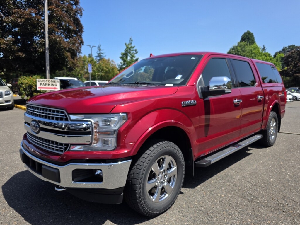 Used 2018 Ford F150 4wd Supercrew Cab Lariat Pickup 4d 5 1/2 Ft Truck