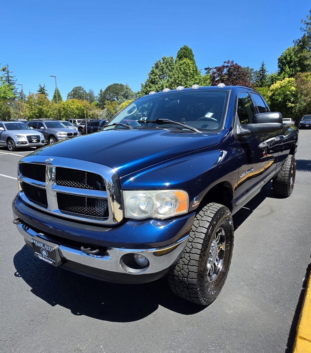 Used 2004 Dodge Ram 3500 Quad Cab SLT Pickup 4d 8 Ft Long Bed 5.9 Diesel Truck