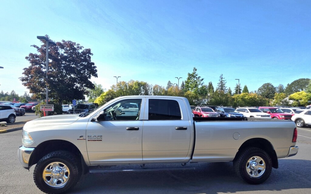 Used 2016 Ram 3500 Crew Cab Tradesman Pickup 4d 8 Ft Manual, 6-spd 1-Owner Truck