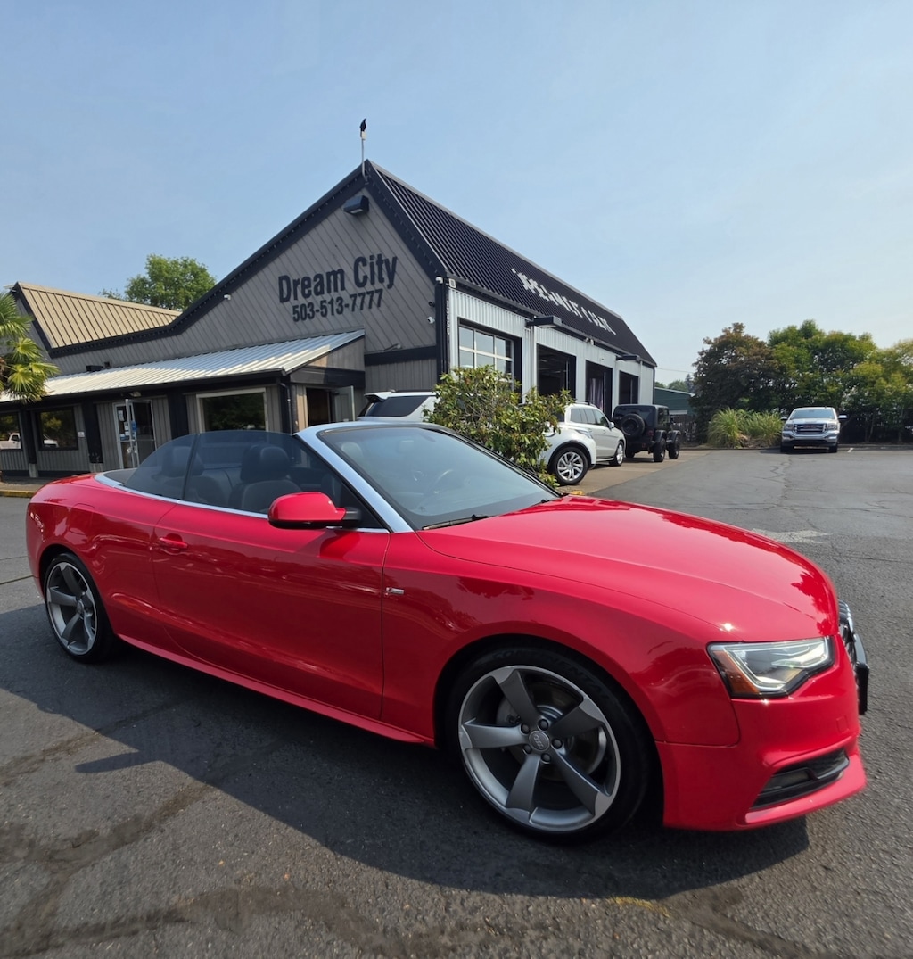 Used 2015 Audi A5 Premium Plus Cabriolet 2d Awd Convertible