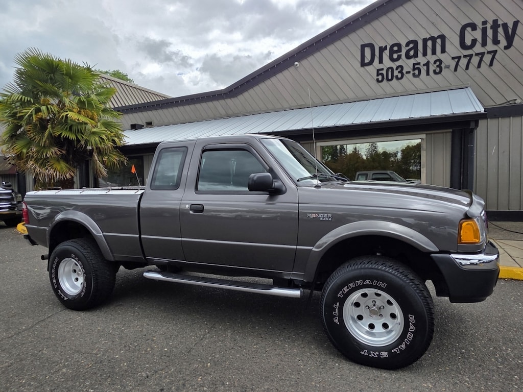 Used 2004 Ford Ranger 4wd Super Cab Xlt Pickup 2d 6 Ft 1-Owner Manual, 5-spd Truck