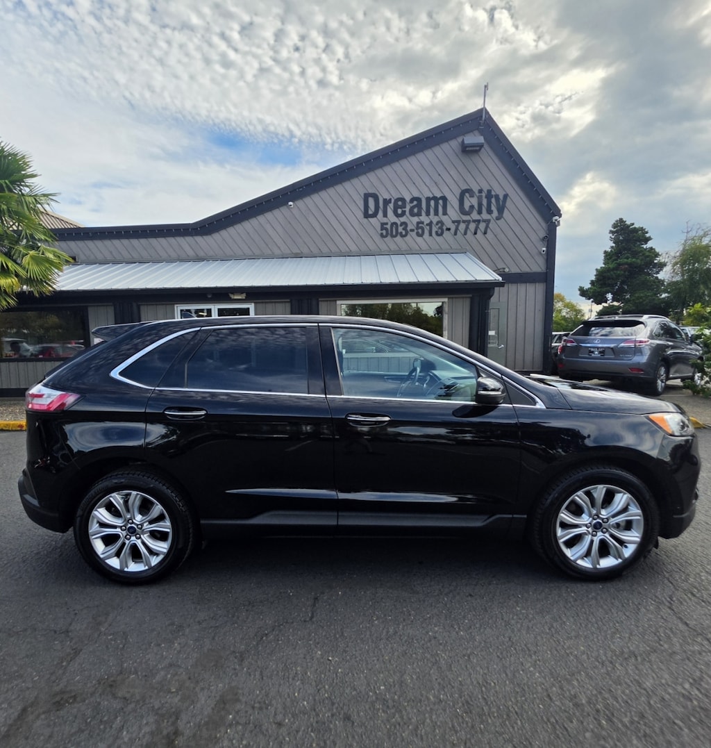 Used 2020 Ford Edge Titanium Sport Utility 4d Awd SUV