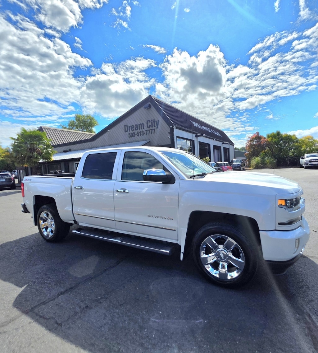 Used 2017 Chevrolet Silverado 1500 Crew Cab Z71 Ltz Pickup 4d 5 3/4 Ft V8 6.2 Liter 4wd Truck