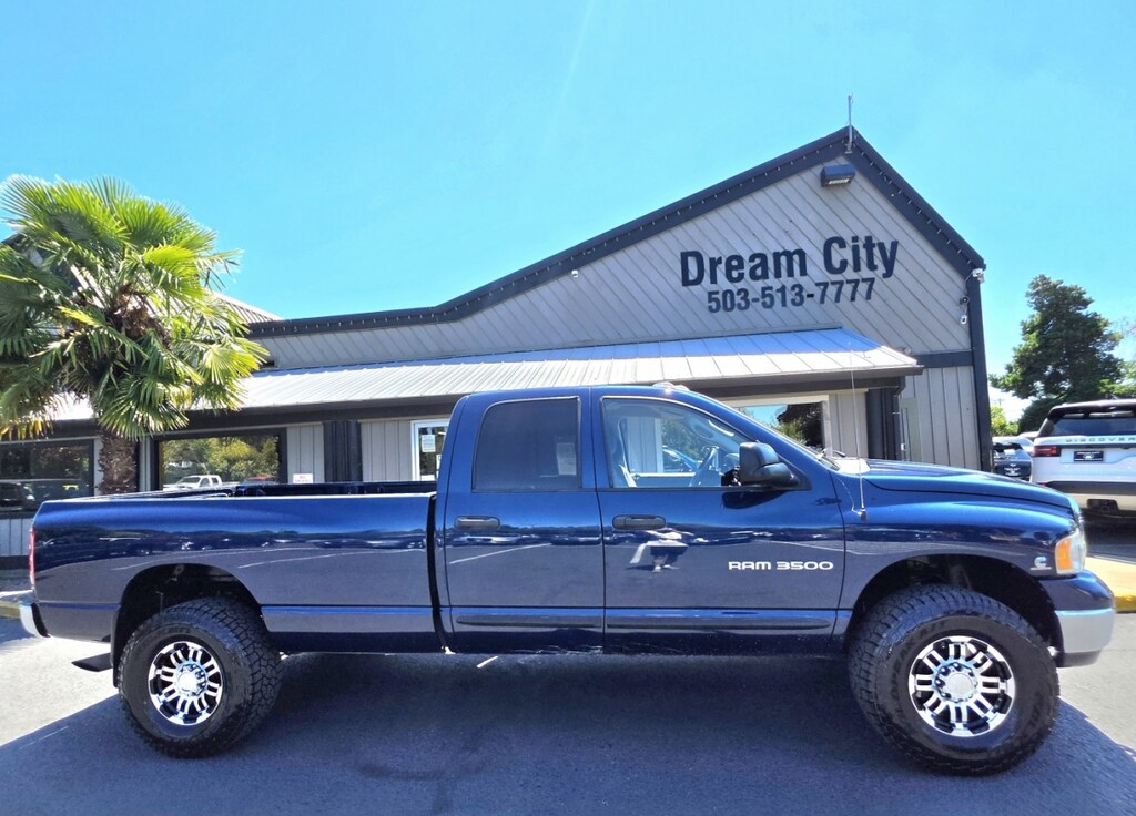 Used 2004 Dodge Ram 3500 Quad Cab SLT Pickup 4d 8 Ft Long Bed 5.9 Diesel Truck