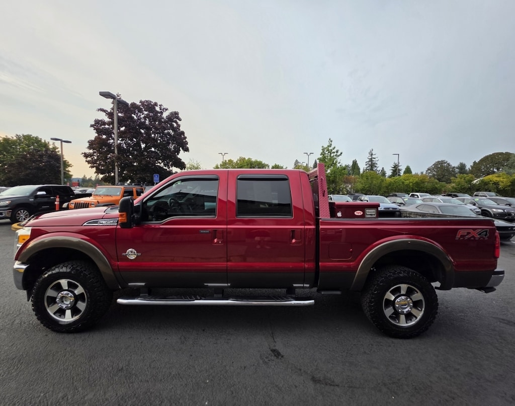 Used 2015 Ford F350 Super Duty Crew Cab Lariat Pickup 4d 6 3/4 Ft 4wd Truck