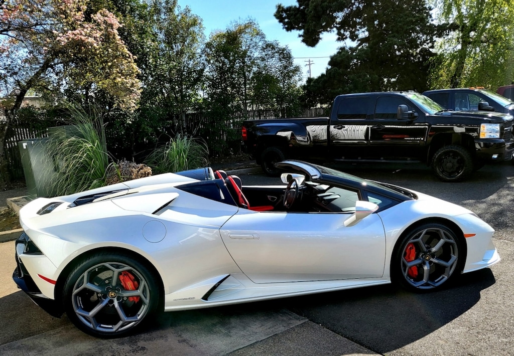 Used 2020 Lamborghini Huracan AWD Evo Spyder Convertible 2d Convertible