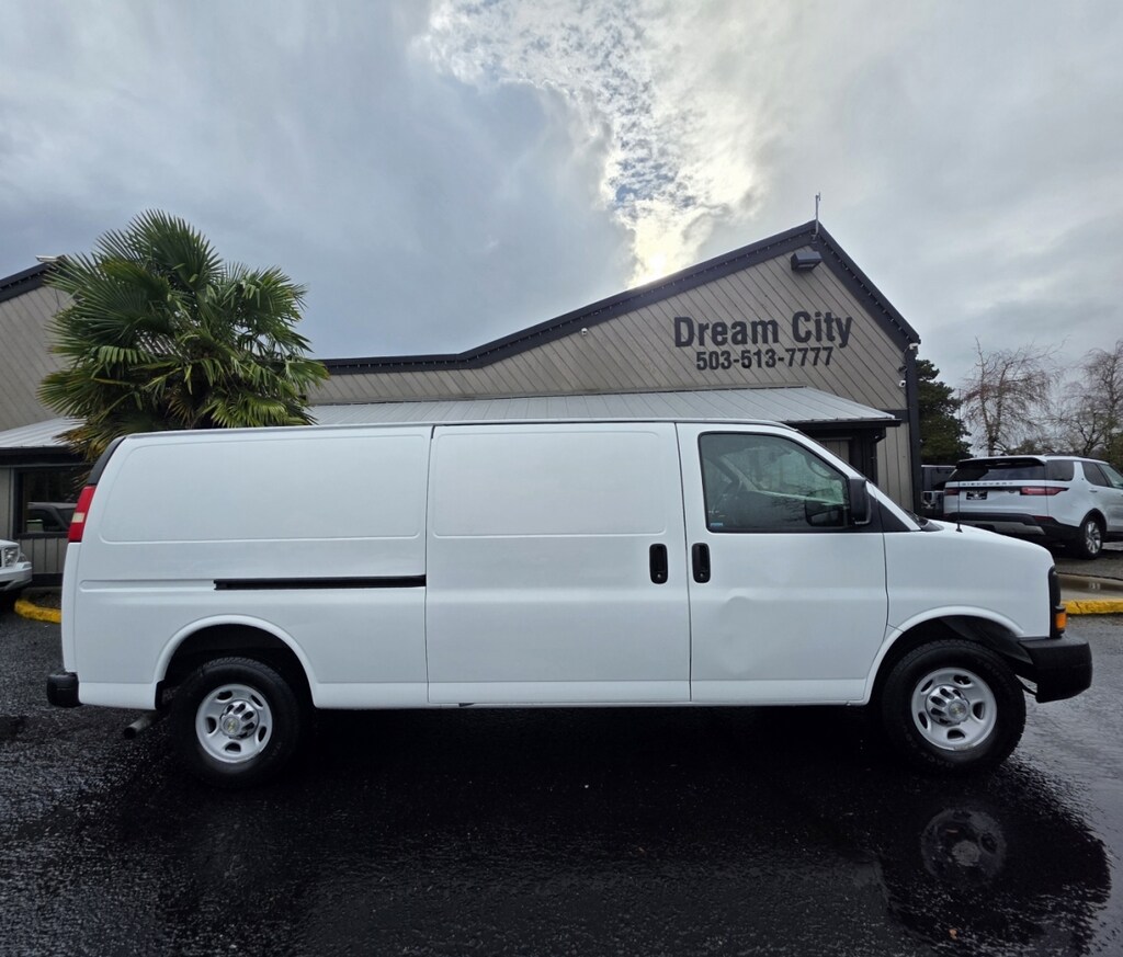 Used 2014 Chevrolet Express 2500 Cargo Extended Van 3d V8, Flex Fuel, 6.0 Liter Cargo Van