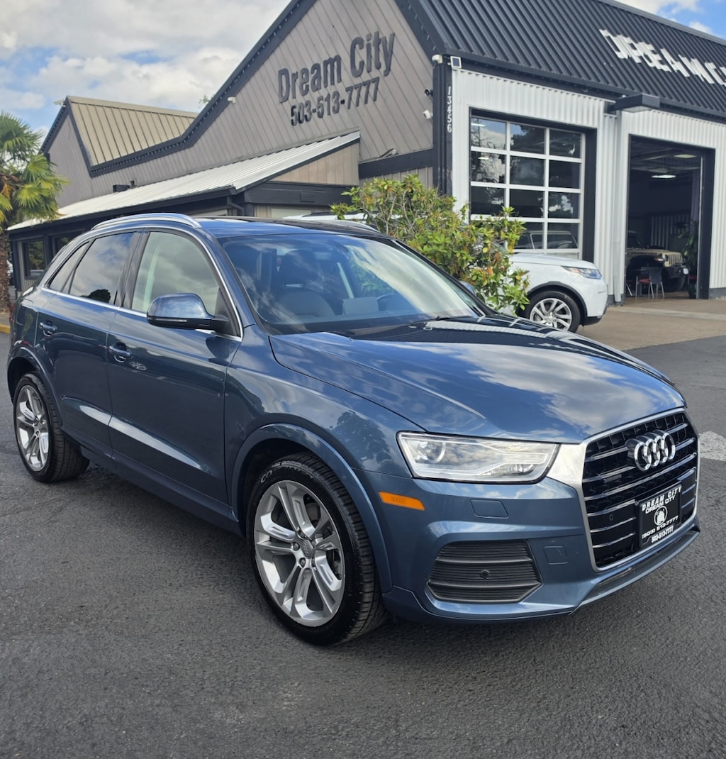 Used 2017 Audi Q3 1-Owner Premium Plus Sport Utility 4d Awd SUV