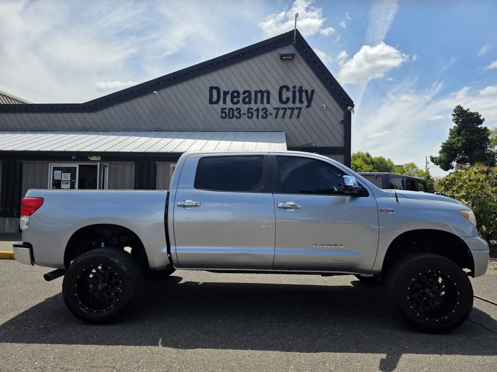Used 2012 Toyota Tundra 4wd Crewmax Limited Pickup 4d 5 1/2 Ft Truck