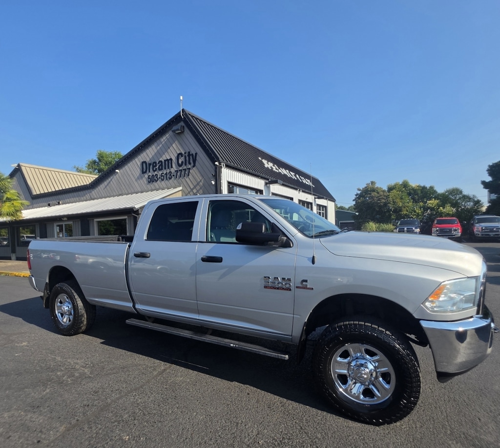 Used 2016 Ram 3500 Crew Cab Tradesman Pickup 4d 8 Ft Manual, 6-spd 1-Owner Truck