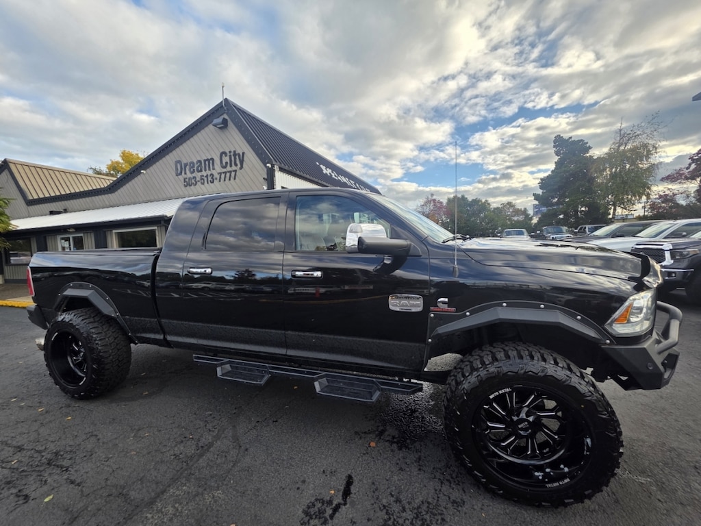 Used 2016 Ram 4wd 3500 Mega Cab Laramie Longhorn Pickup 4d 6 1/3 Ft Aisin 6-Speed Truck