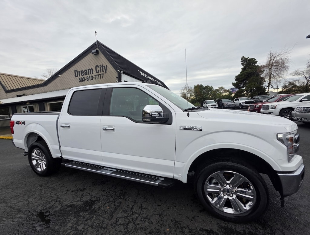Used 2020 Ford F150 4wd Supercrew Cab Lariat Pickup 4d 5 1/2 Ft 1-Owner Truck