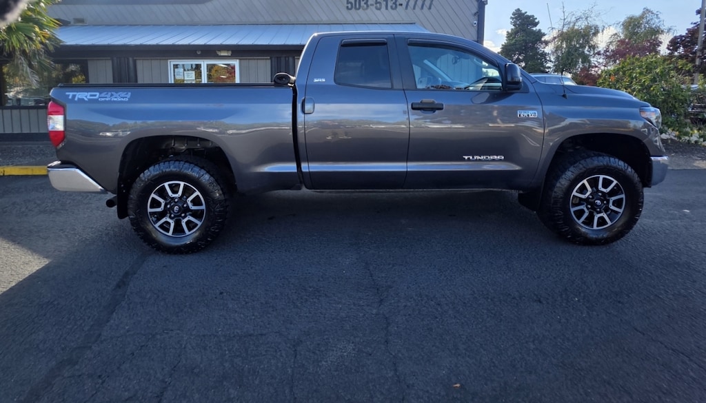 Used 2019 Toyota Tundra Double Cab Sr5 Pickup 4d 6 1/2 Ft 4wd Truck