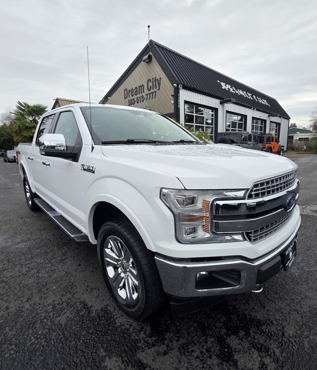 Used 2020 Ford F150 4wd Supercrew Cab Lariat Pickup 4d 5 1/2 Ft 1-Owner Truck