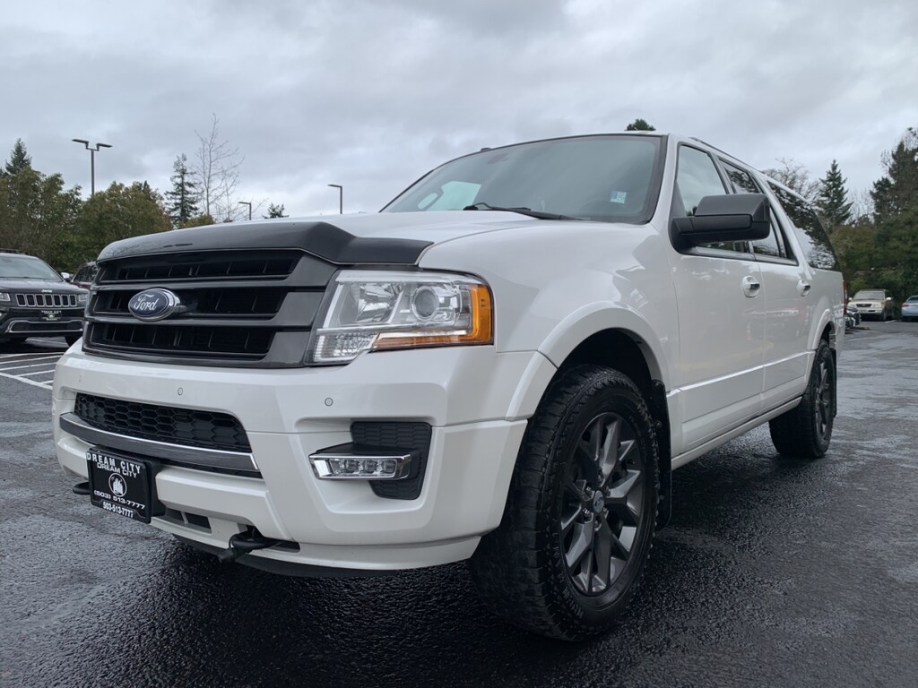 Used 2017 Ford Expedition El Limited Sport Utility 4d 4wd SUV