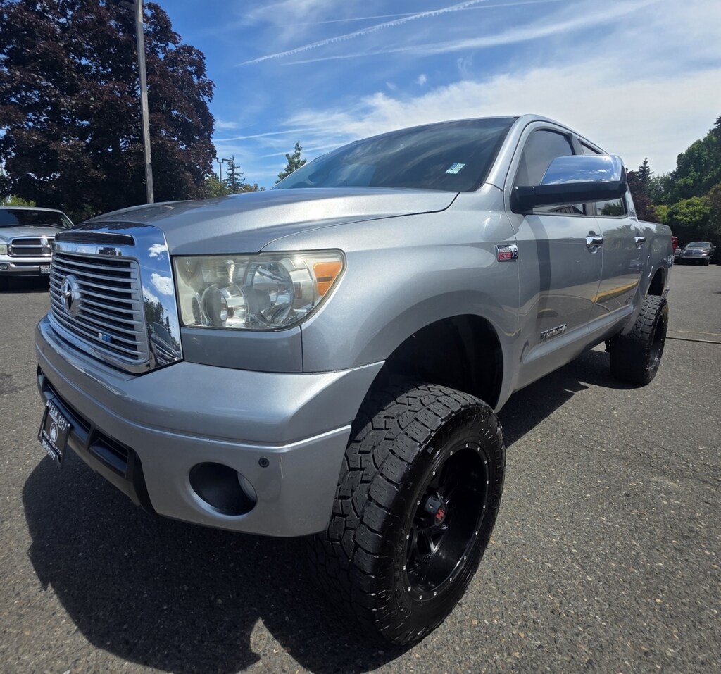 Used 2012 Toyota Tundra 4wd Crewmax Limited Pickup 4d 5 1/2 Ft Truck