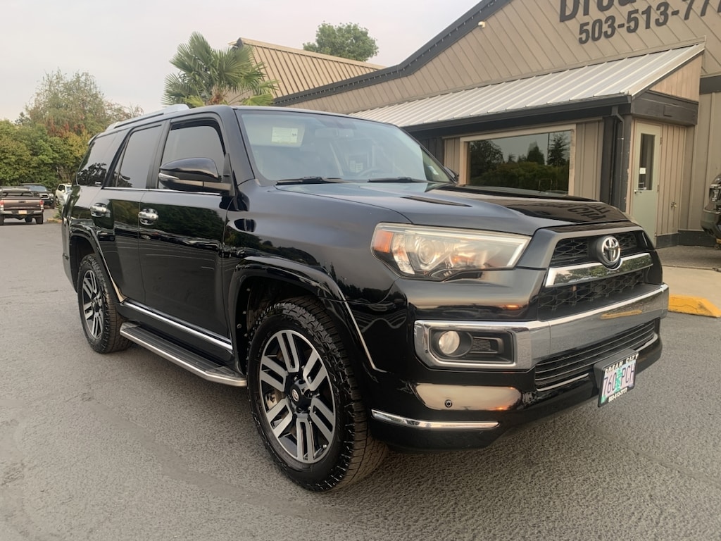 Used 2014 Toyota 4Runner 4wd Limited Sport Utility 4d Third Row Seat Sport Utility