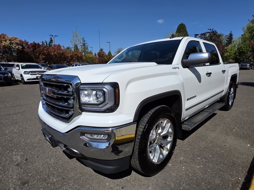 Used 2018 GMC Sierra 1500 Crew Cab Slt Pickup 4d 5 3/4 Ft 4wd Truck