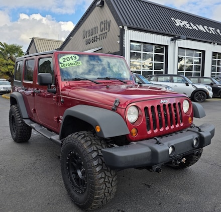 2013 Jeep Wrangler Unlimited Sport S SUV 4D 4WD SUV